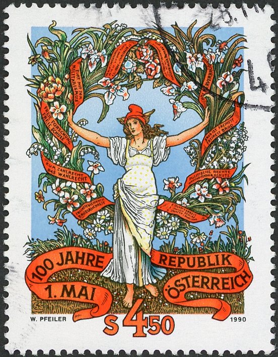 Austria 1501 Labor Day