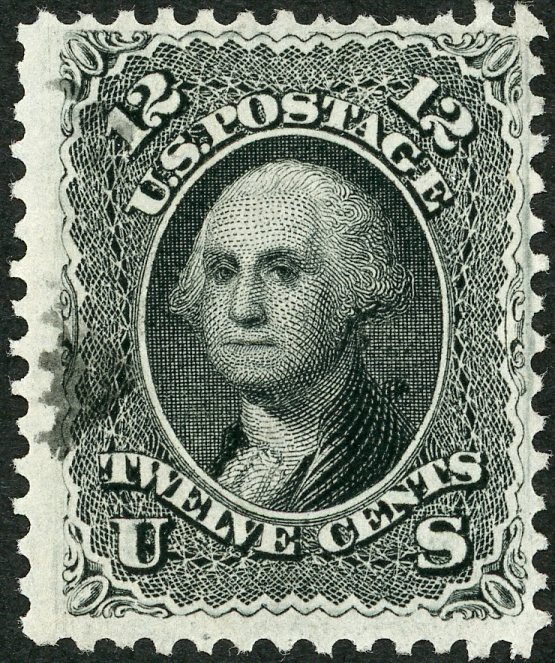 U.S. Scott #69, 1861 12-cent Washington