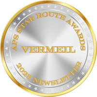 American Philatelic Society 2023 Vermeil Star Route Award
