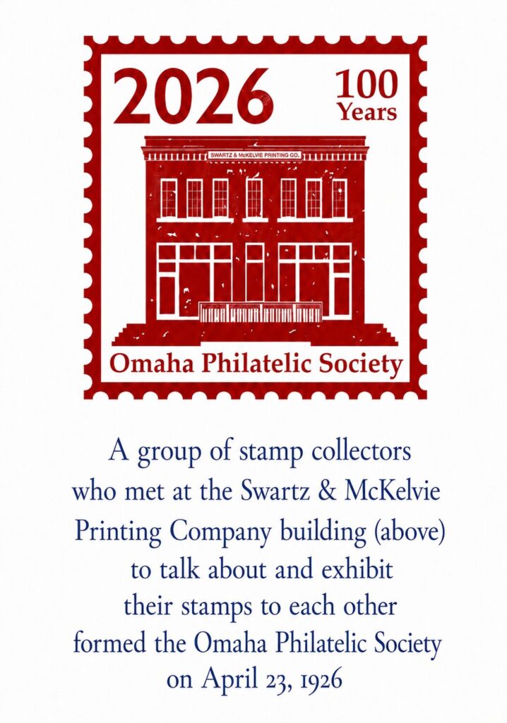 Cachet featuring the Swartz Printing Stamp design created by Joyella Brick
